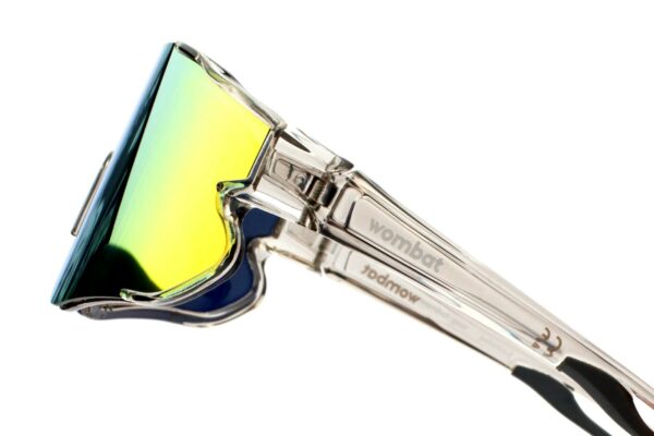 Wombat Glitch Yellow Gold Sunglasses