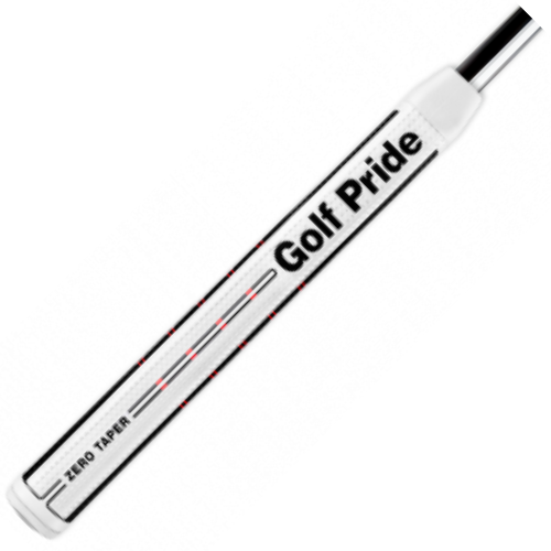 Golf Pride Zero Taper (Black/White/Red) Putter Grip