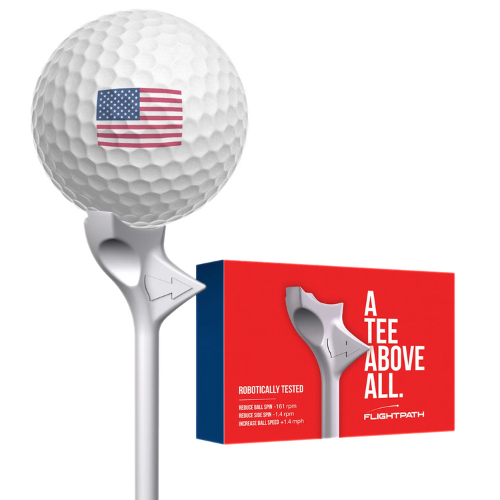 Flightpath Matchbox White 2.75 Inch Golf Tees (8 Pack)